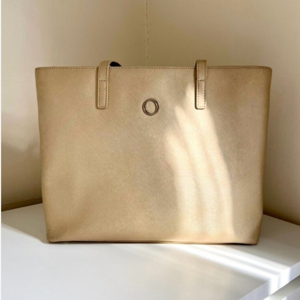 Oroton Leather Beige bag